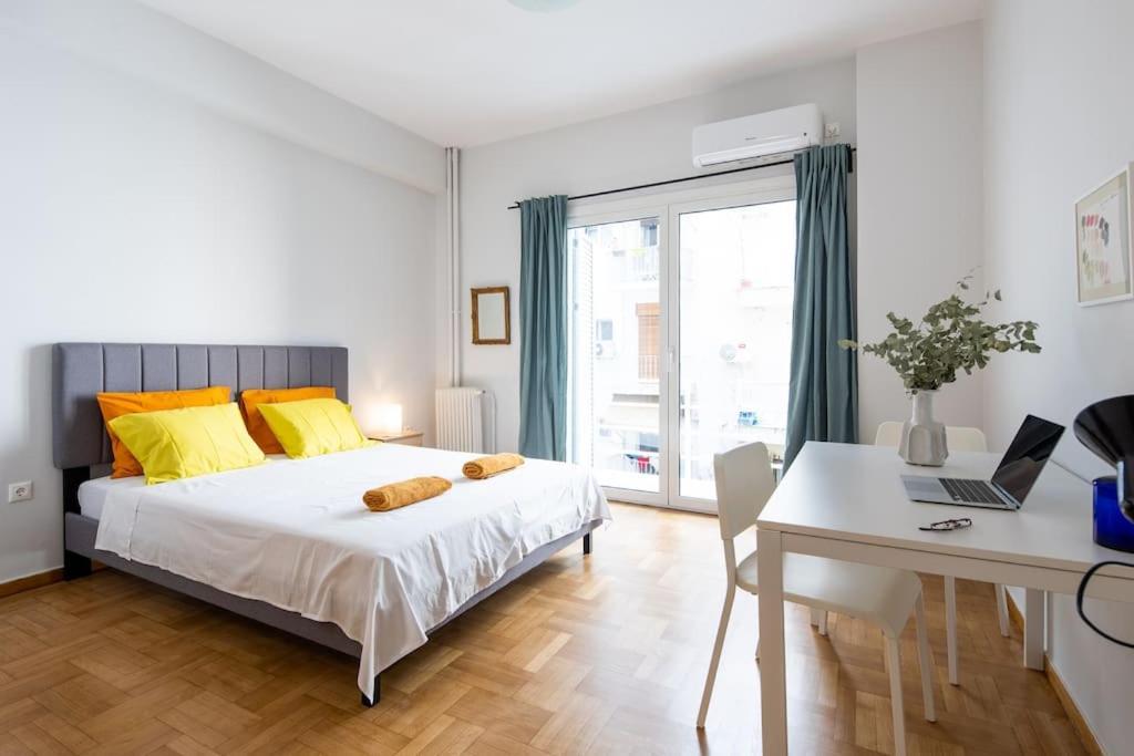 Newly Renovated, Quiet & Central Apartment In Kolonaki 雅典 外观 照片
